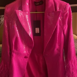 Sequin blazer